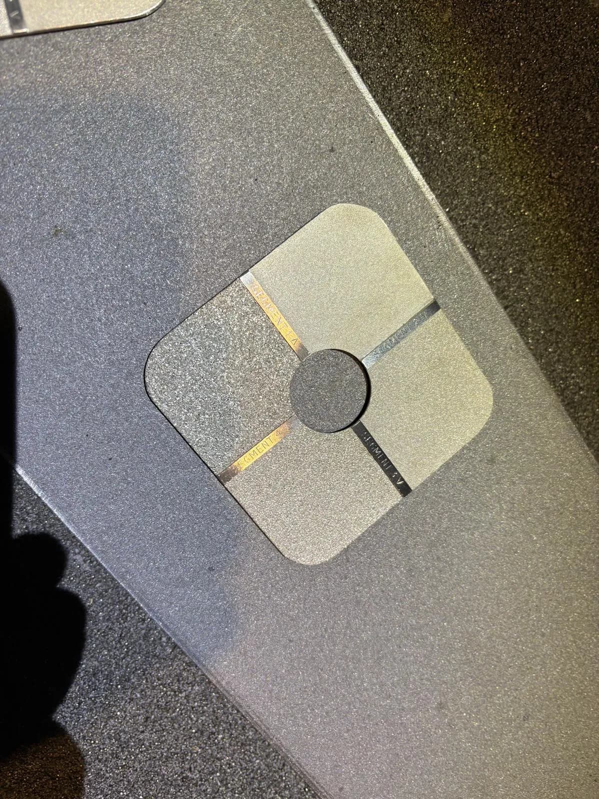 Płytka w ciemności — inspekcja