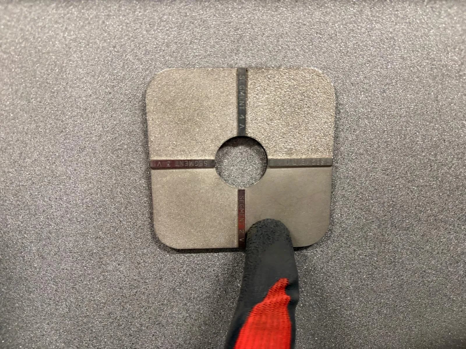 Płytka — test przyczepności