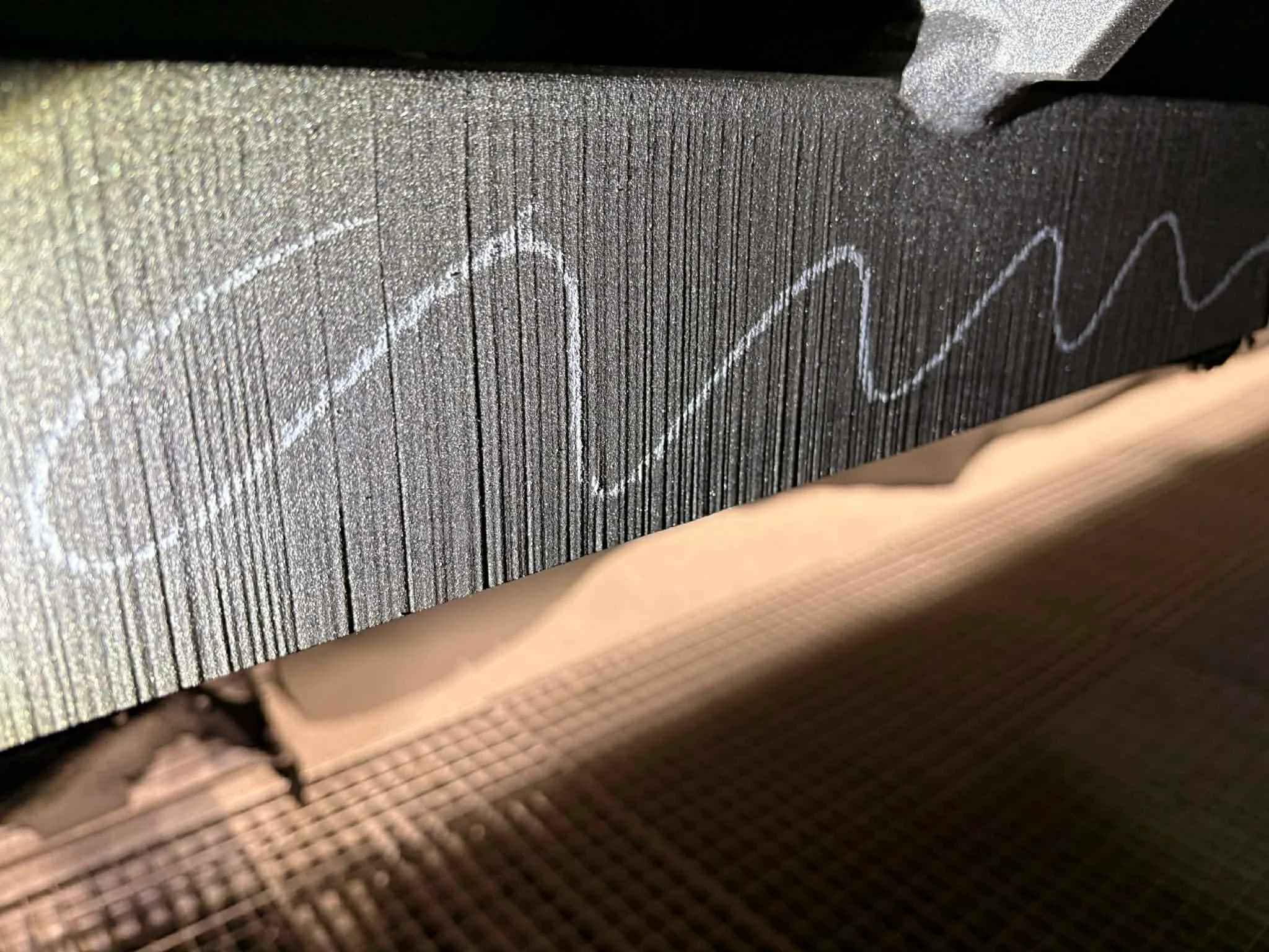 Ocena chropowatości powierzchni — pomiar kredy